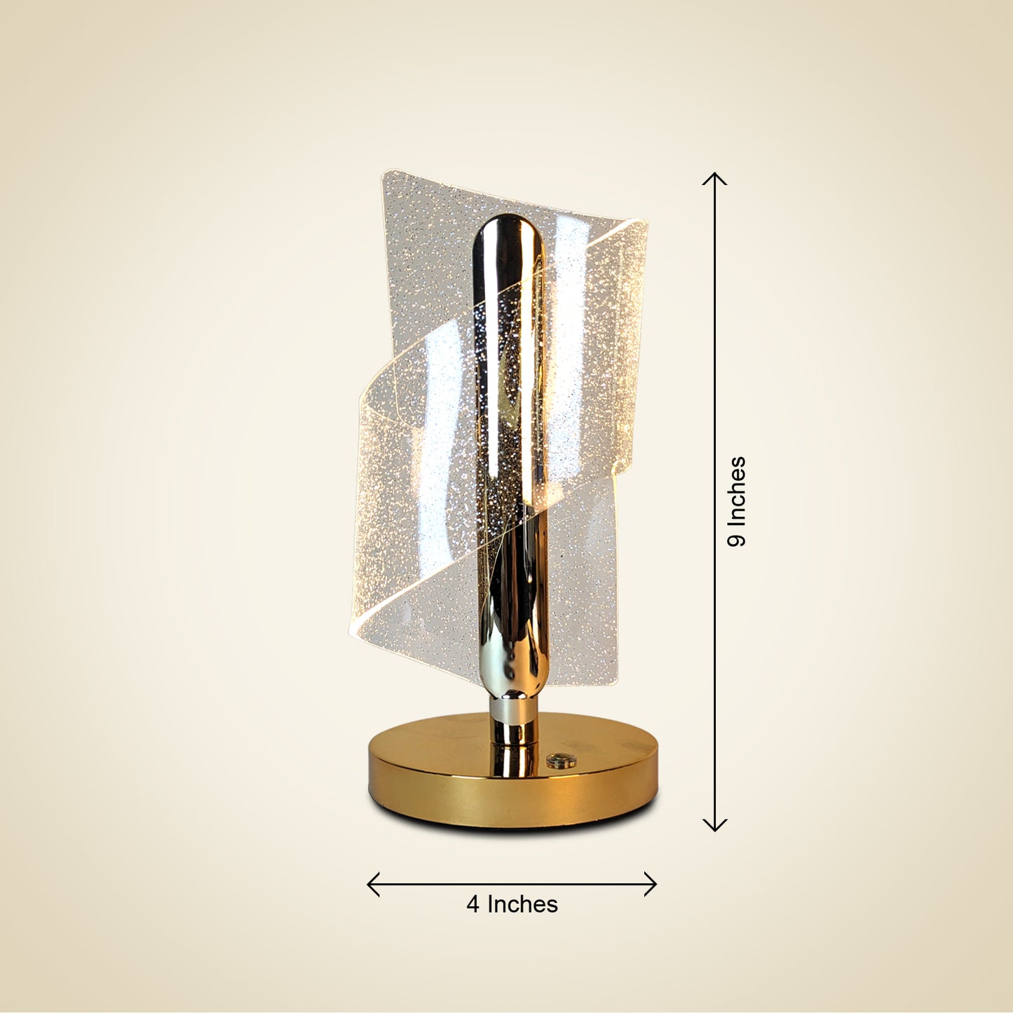 Modern LED Crystal Table Lamp with USB Charging Support- Elegant & Energy-Efficient Design (Copy)