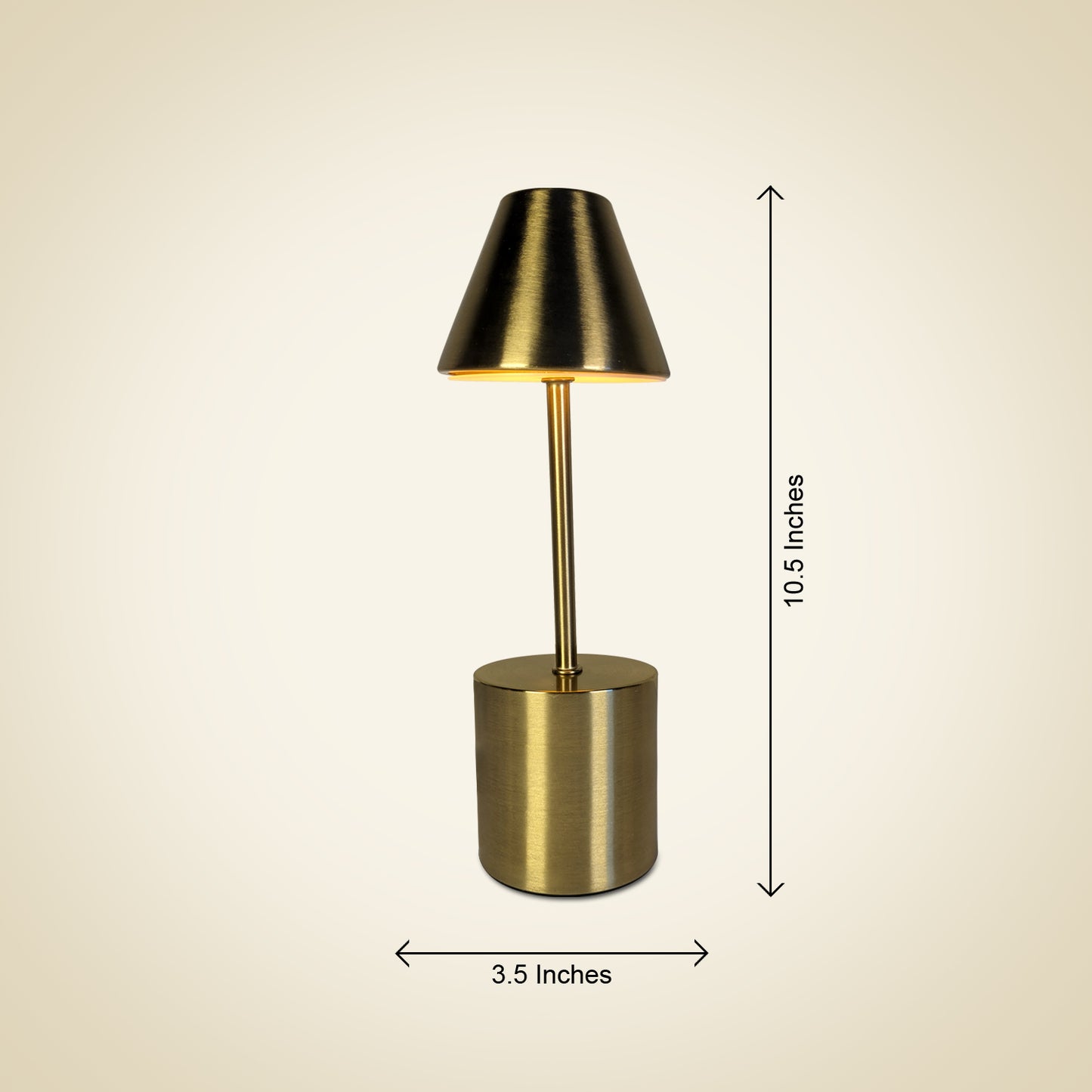 Truncated Longneck LED Touch Sense Lamp - LED Table Lamp for Modern Decor