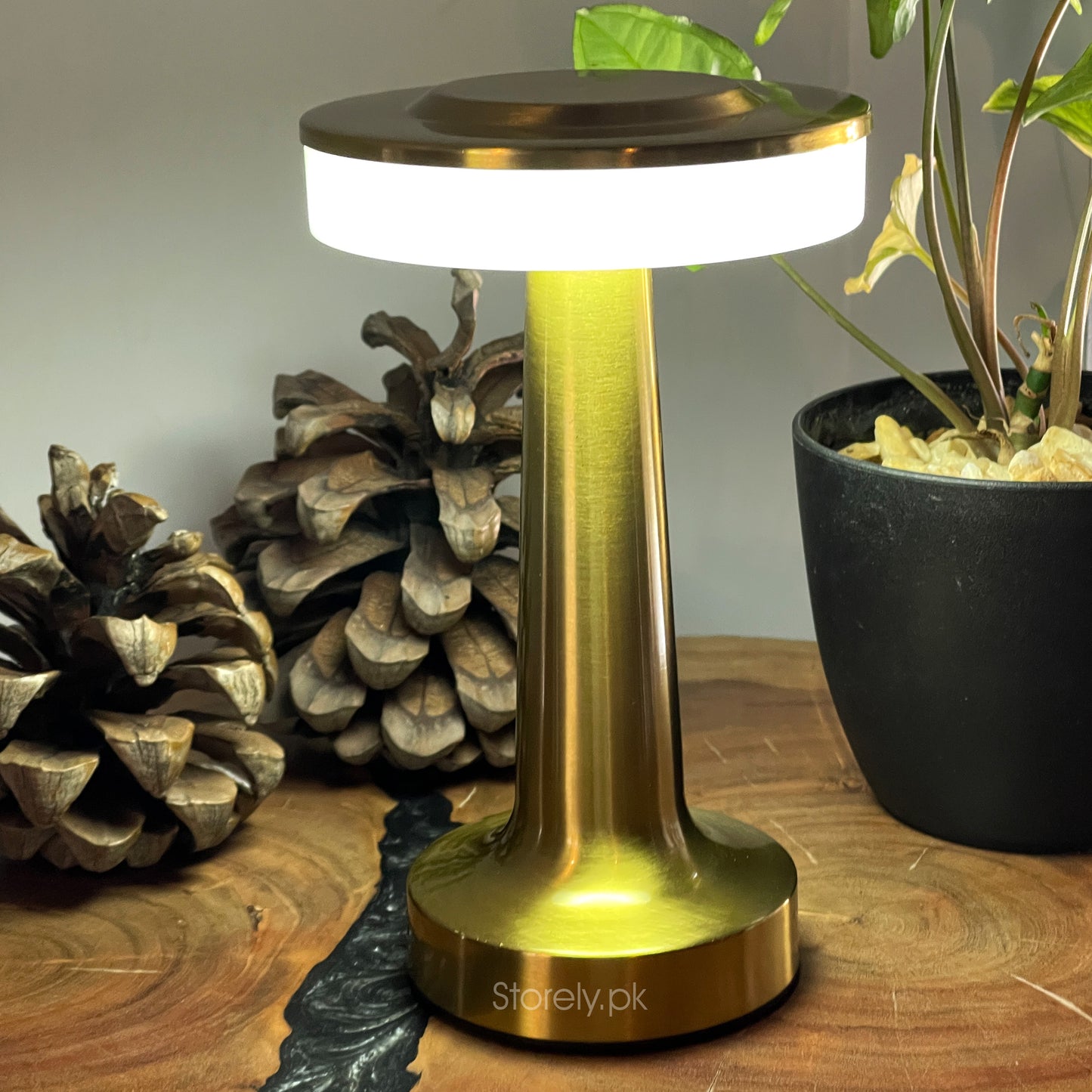Modern Touch Sense LED Table Lamp – USB Rechargeable