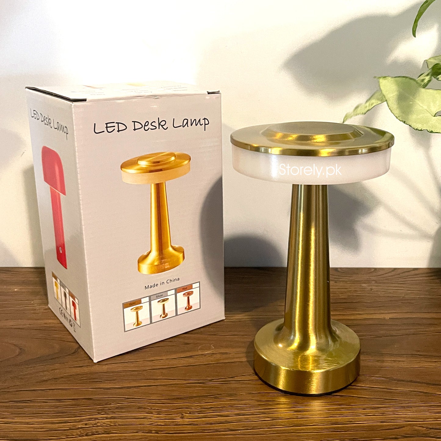 Modern Touch Sense LED Table Lamp – USB Rechargeable