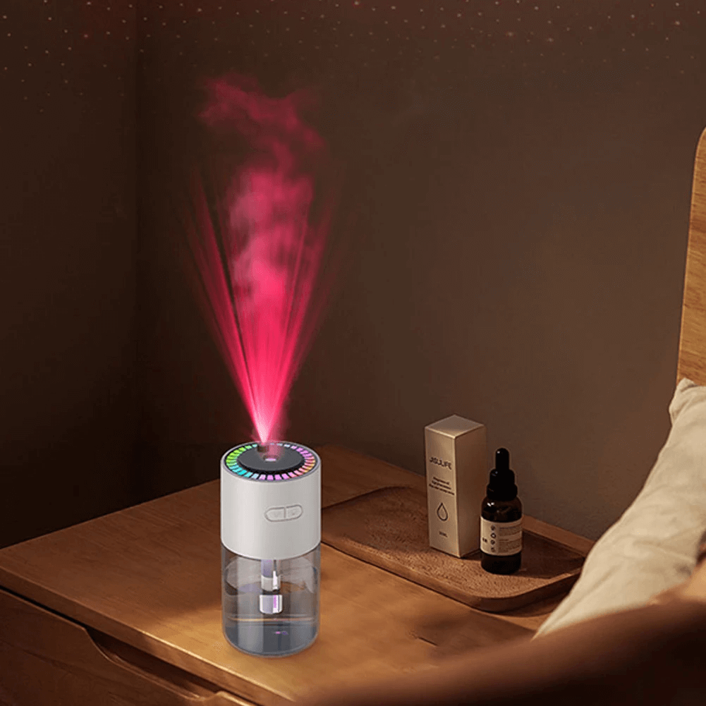 LED Galaxy Mist Humidifier – Ultrasonic Cool Mist with Starry Light Projection