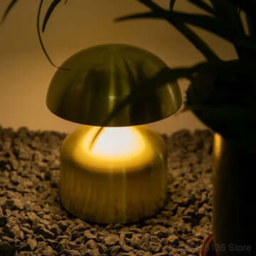 Metal Touch Sense Mushroom Nightlight Desk Lamp