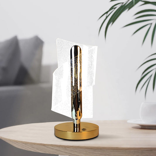 Modern LED Crystal Table Lamp with USB Charging Support- Elegant & Energy-Efficient Design (Copy)