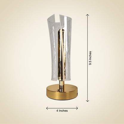 Modern LED Crystal Table Lamp with USB Charging Support- Elegant & Energy-Efficient Design (Copy) (Copy)