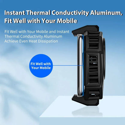 MEMO DL-05 Mobile Phone Cooling Fan – Portable Gaming Radiator