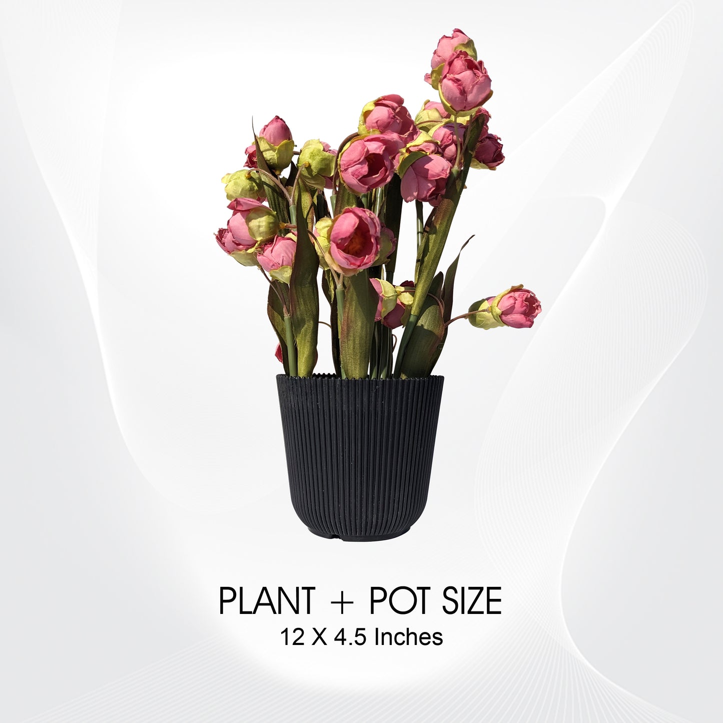 Daffodil Artificial Potted Plants for Home & Office Décor - Greenery to Enhance Any Space