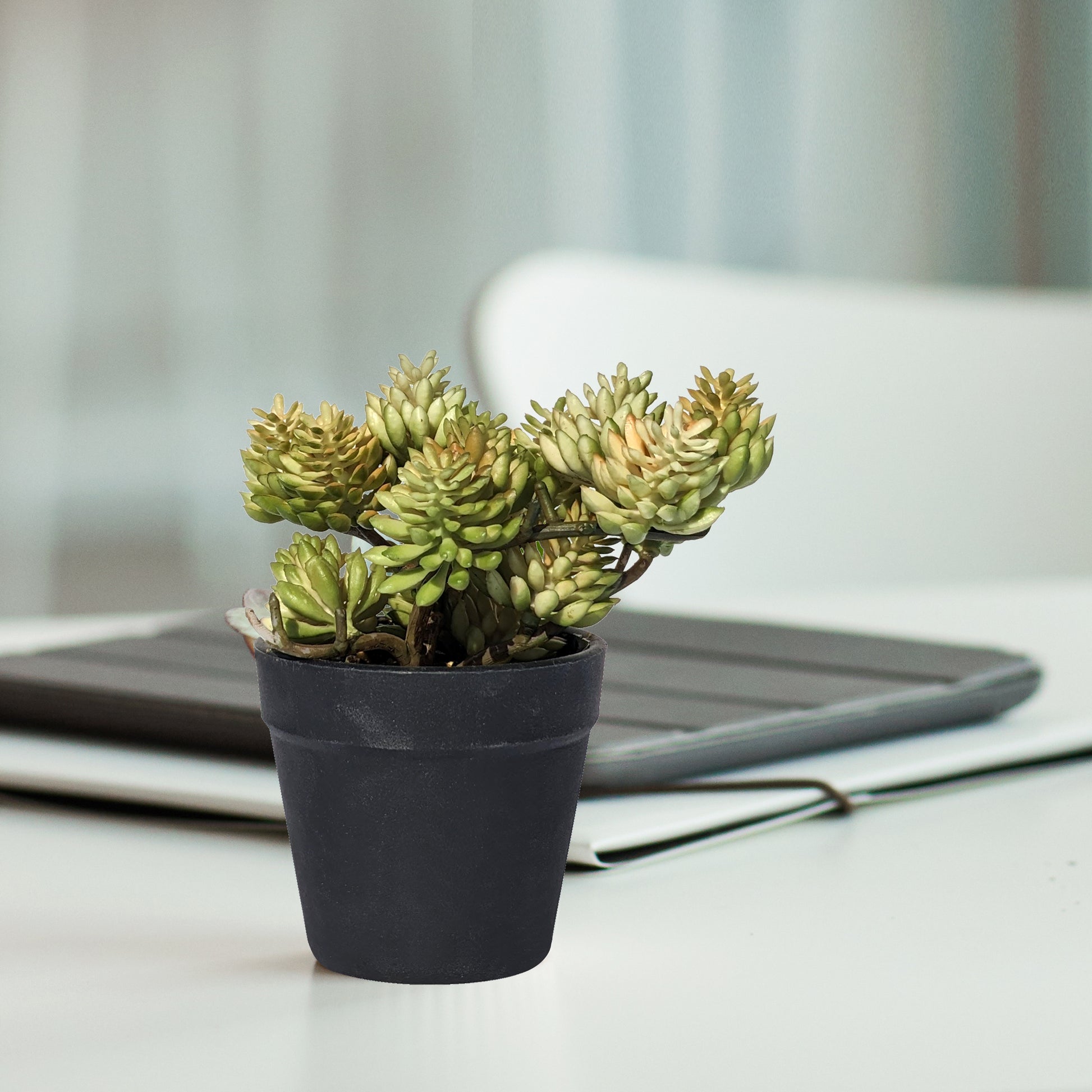 greenery potted plants Artificial Potted Plants for Home & Office Décor