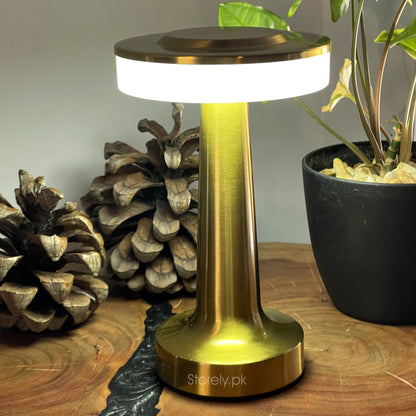 Modern Touch Sense LED Table Lamp – USB Rechargeable