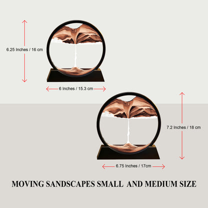 Dynamic Moving Sand Art Frame in difference sizes