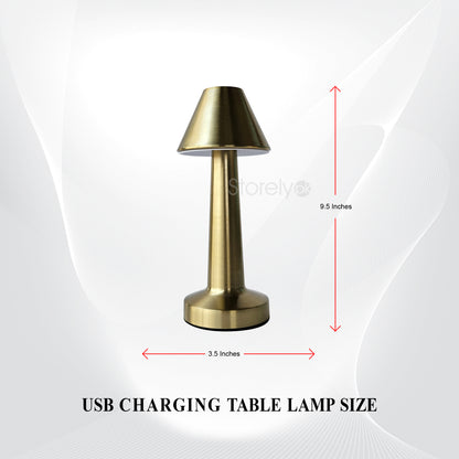 Egobasic Rechargeable Cordless Touch Sense Lamp - LED Table Lamp for Modern Decor