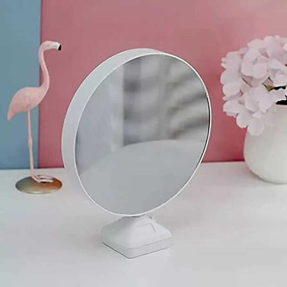 LED Photo Frame & Mirror Combination Elegant Light-Up Display for Photos & Reflection Perfect for Home Decor, Weddings, and Gifts (Round Shape)