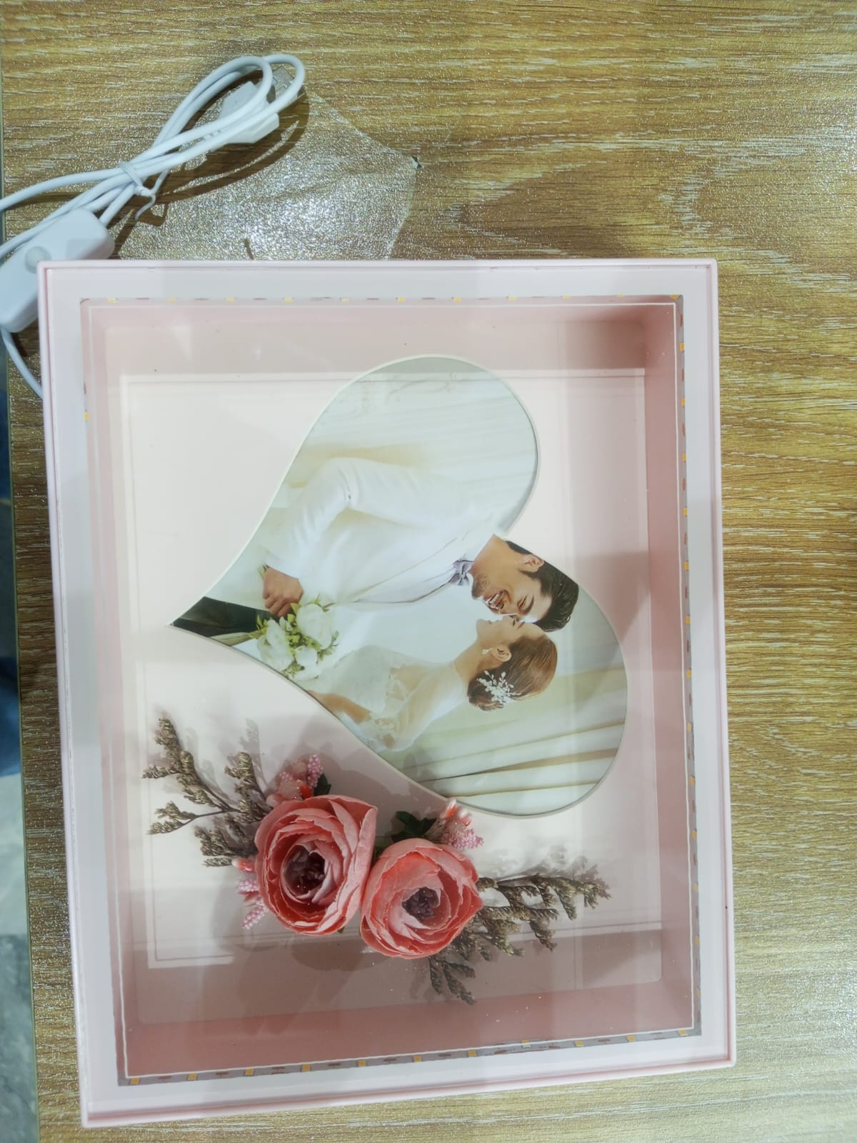 Luxury Couple Photo Frame –  Decorative Romantic Frame