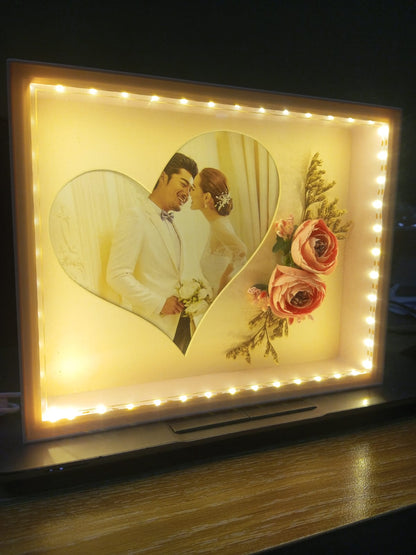 Luxury Couple Photo Frame –  Decorative Romantic Frame