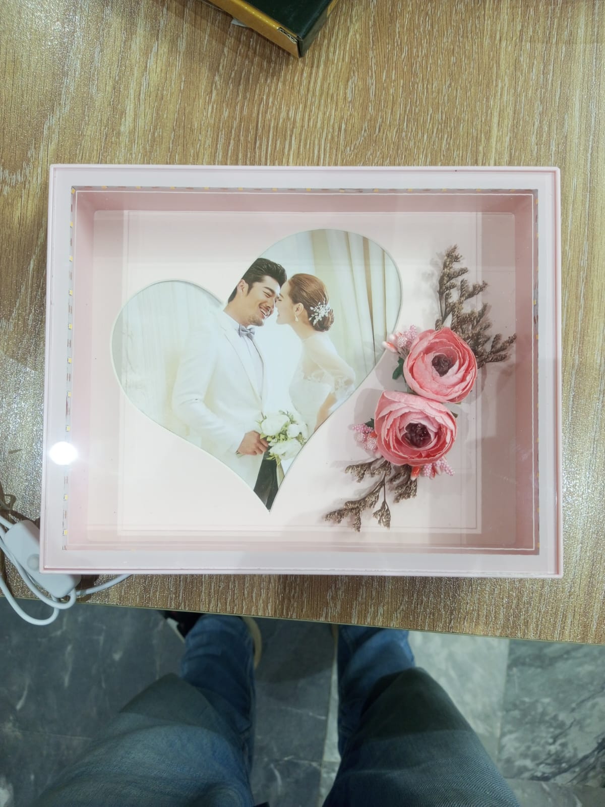 Luxury Couple Photo Frame –  Decorative Romantic Frame