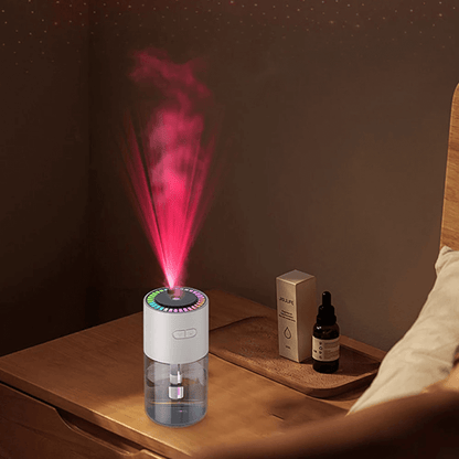 LED Galaxy Mist Humidifier – Ultrasonic Cool Mist with Starry Light Projection