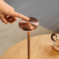 Long Neck Minimalist Metal Touch Sense LED Lamp