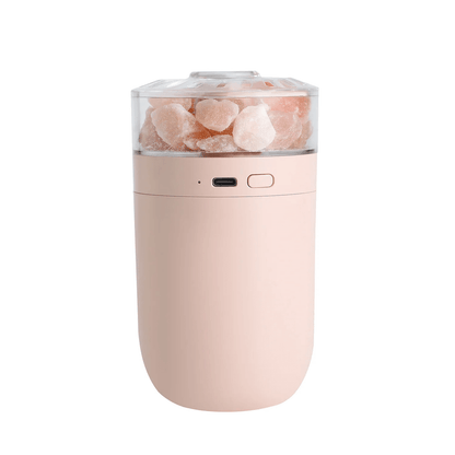 Rechargeable Himalayan Salt Rock Humidifier – USB Rechargeable, Soothing Ambience & Long Battery Life