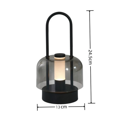 Modern Minimalist LED Table Lamp – Rechargeable Ambient Light