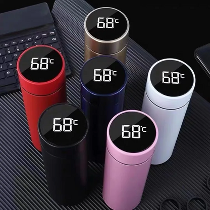 500ml Smart Temperature Display Stainless Steel Water Bottle
