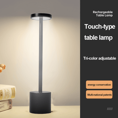 Long Neck Minimalist Metal Touch Sense LED Lamp