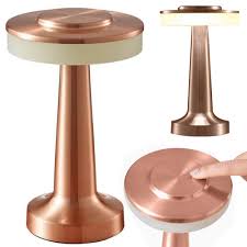 Modern Touch Sense LED Table Lamp – USB Rechargeable