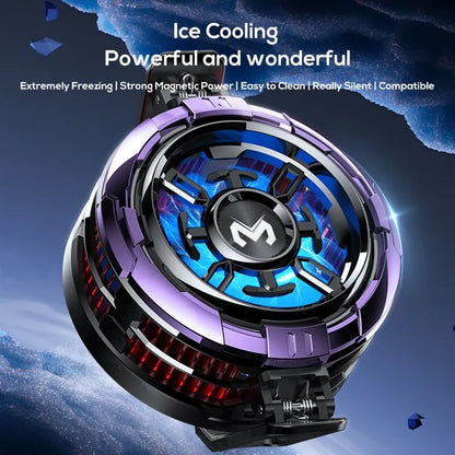 MEMO CX08 Magnetic Mobile Cooling Fan – Type-C Gaming Radiator