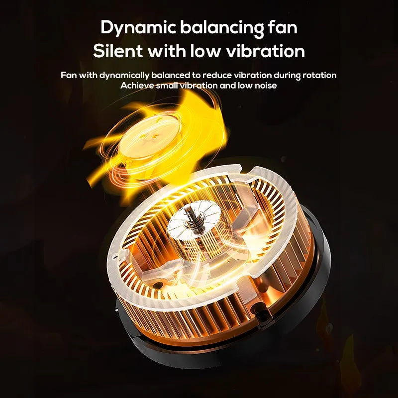 MEMO CX07 RGB Semiconductor Phone Game Cooler Mobile Cooling Fan For Gaming