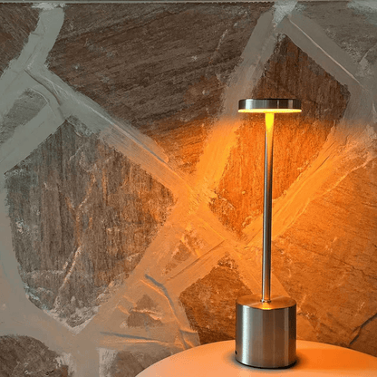 Long Neck Minimalist Metal Touch Sense LED Lamp