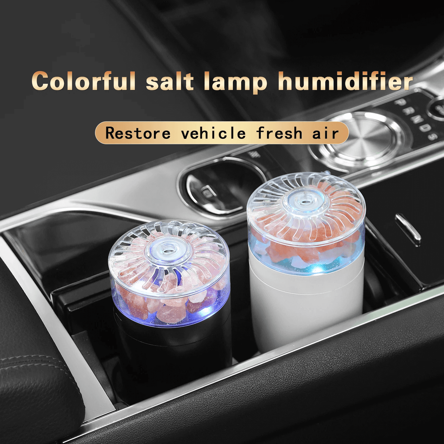 Rechargeable Himalayan Salt Rock Humidifier – USB Rechargeable, Soothing Ambience & Long Battery Life