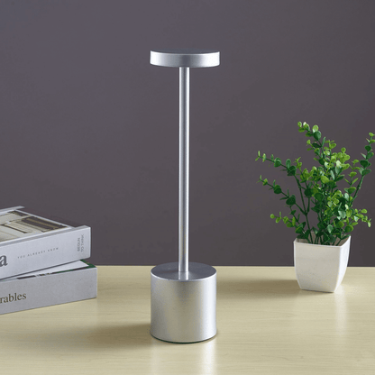 Long Neck Minimalist Metal Touch Sense LED Lamp