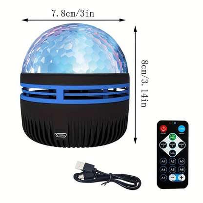 LED Galaxy Starry projection Light with Remote Control