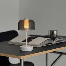 Modern Minimalist LED Table Lamp  Rechargeable | Touch Control | Warm Ambient Light